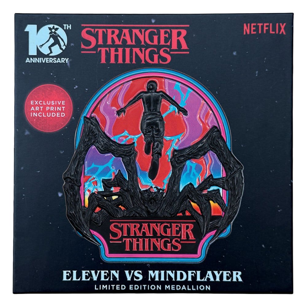 Stranger Things Medaille Eleven & Mind Flayer Limited Edition