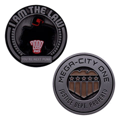 2000 AD Sammelmünze Judge Dredd Mega-City One Limited Edition