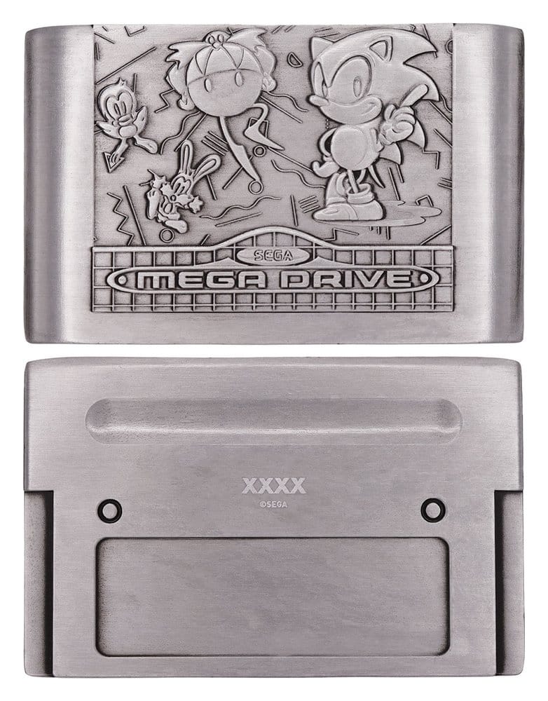 Sonic the Hedgehog Replik Game Cartridge Limited Edition 11 x 7 x 1 cm