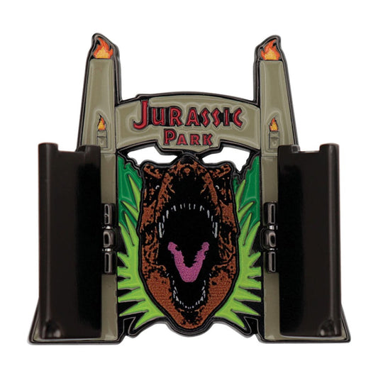 Jurassic Park Ansteck-Pin Gates Hinged