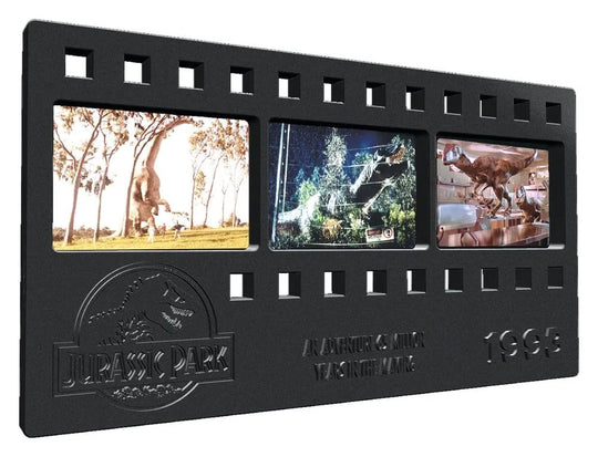 Jurassic Park Metallbarren Metal Film Strip Collectible 12 cm