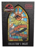 Jurassic Park Metallbarren Stained Glass Style Metal 11 cm