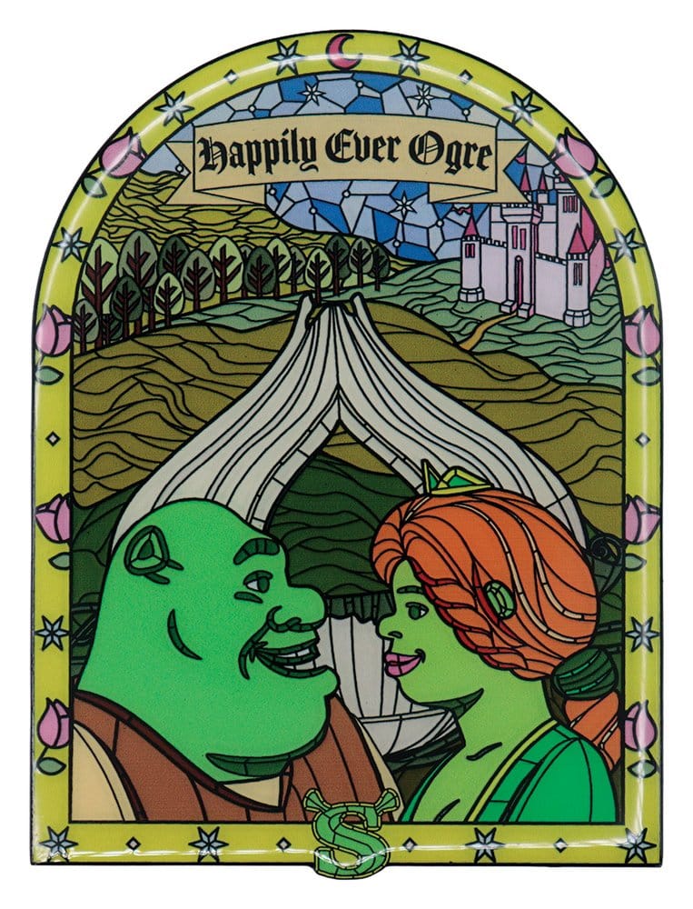 Shrek Metallbarren Stained Glass-Style Limited Edition