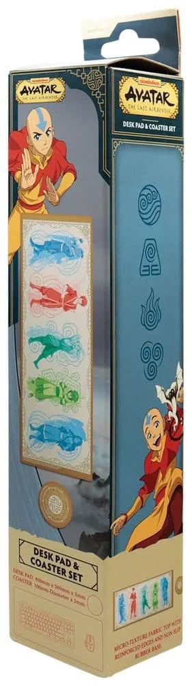 Avatar Der Herr der Elemente Schreibtischunterlage & Untersetzer Elements