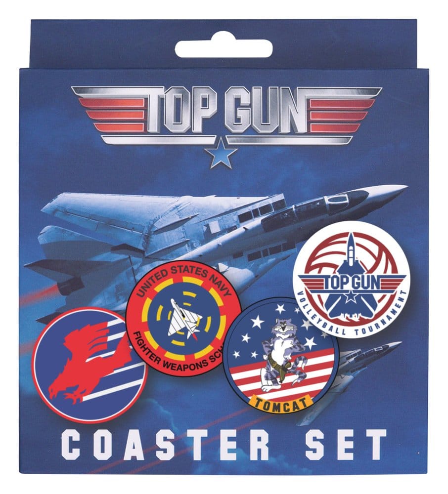 Top Gun Untersetzer 4er-Pack