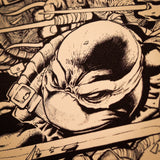 Teenage Mutant Ninja Turtles Kunstdruck Comic Limited Edition 42 x 30 cm