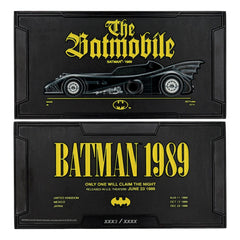 DC Comics Metallbarren Batman Batmobile XL Limited Edition