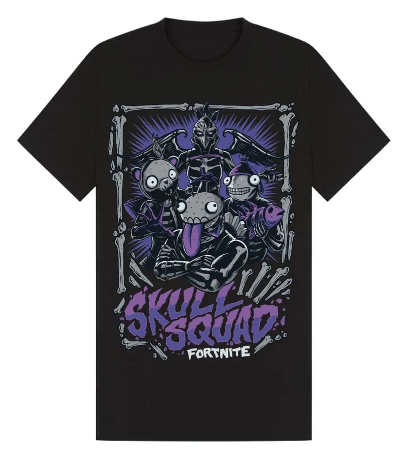 Fortnite T-Shirt Skull Squad Größe XL
