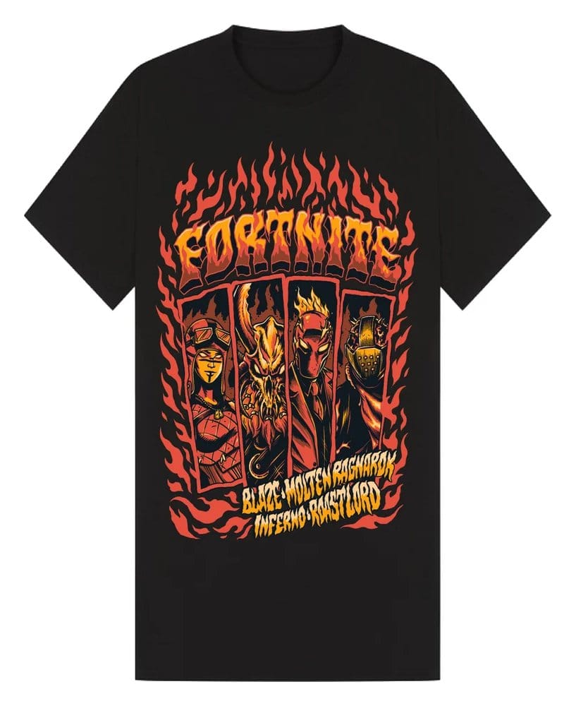 Fortnite T-Shirt Blaze Größe XXL