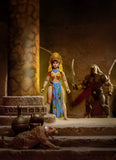 The Savage World of Frazetta Actionfiguren-Set Egyptian Queen & The Guard (Museum Edition) 14 cm
