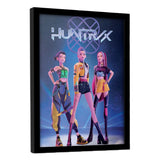 KPop Demon Hunters Collector Print Poster im Rahmen Huntrix