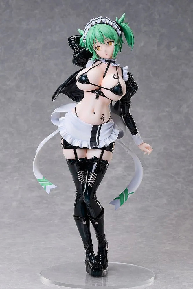 Shinovi Master Senran Kagura New Link PVC Figur 1/4 Hikage: Bondage Maid Ver. 40 cm