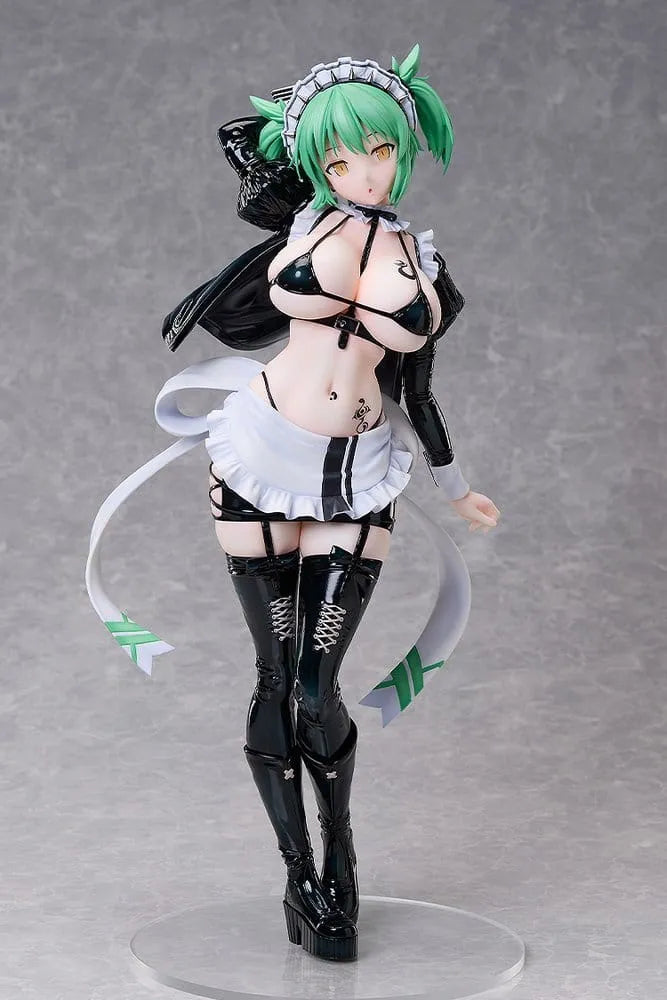 Shinovi Master Senran Kagura New Link PVC Figur 1/4 Hikage: Bondage Maid Ver. 40 cm