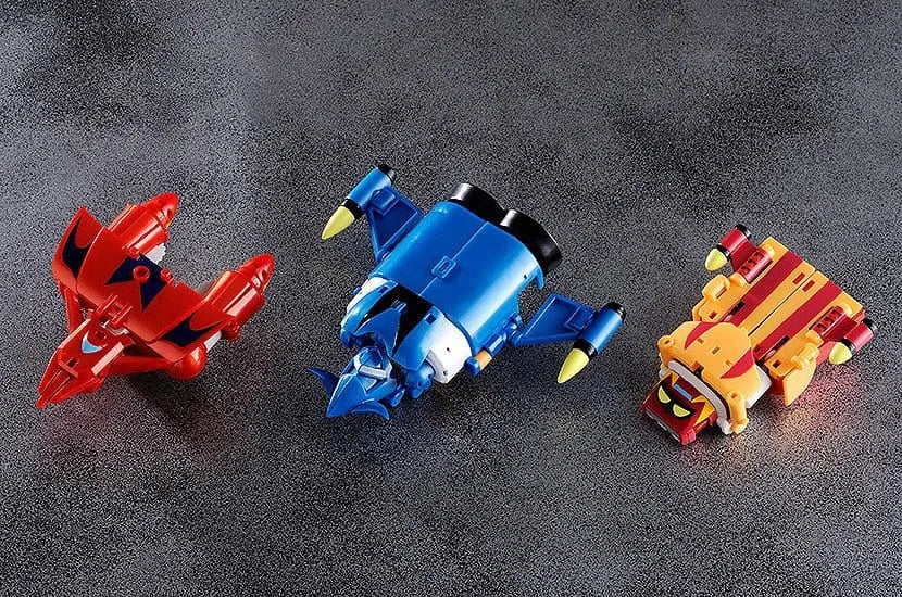 Getter Robo G Actionfiguren 3er-Set Dynamic Change Getter Robo G 13 cm