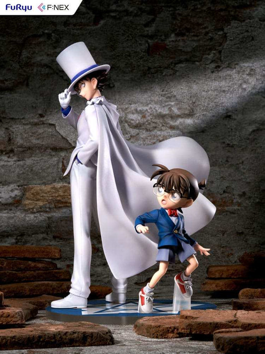 Detektiv Conan F:NEX PVC Statue 1/7 Conan Edogawa & Kid the Phantom Thief 29 cm