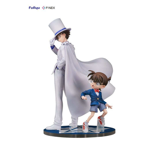 Detektiv Conan F:NEX PVC Statue 1/7 Conan Edogawa & Kid the Phantom Thief 29 cm