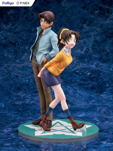 Detektiv Conan F:NEX PVC Statue 1/7 Heiji Hattori & Kazuha Toyama 26 cm