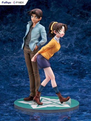 Detektiv Conan F:NEX PVC Statue 1/7 Heiji Hattori & Kazuha Toyama 26 cm