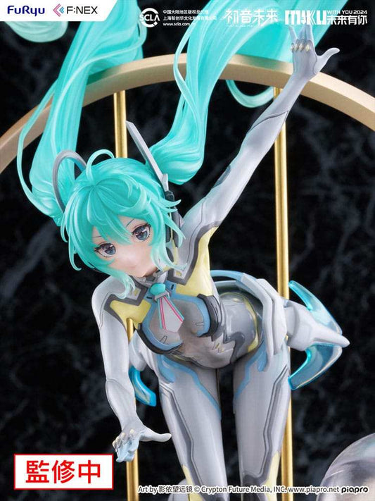 Hatsune Miku F:NEX PVC Statue 1/7 Miku with You 2024 Ver. 29 cm