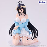 Overlord Noodle Stopper PVC Figur Albedo Loungewear Pearl White Ver. 12 cm