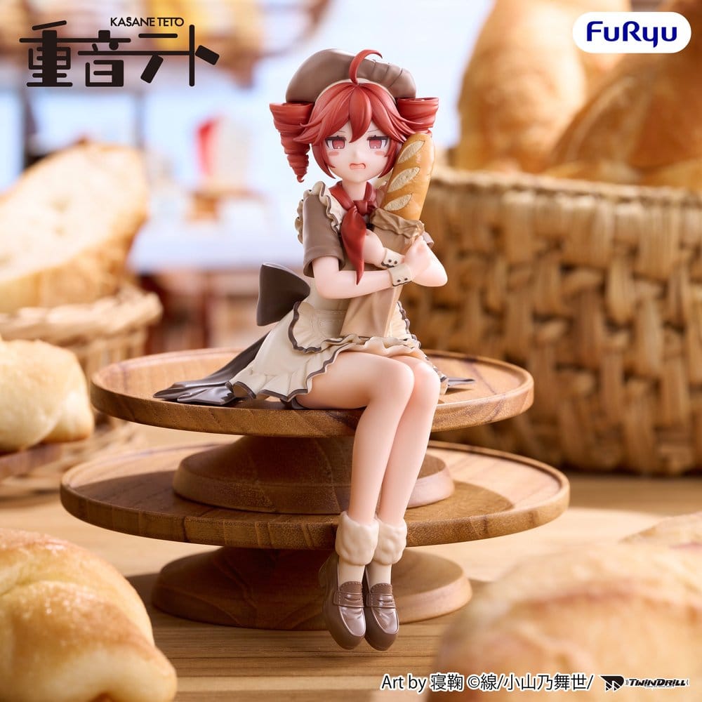 UTAU Noodle Stopper PVC Figur Kasane Teto Baguette Ver. 14 cm