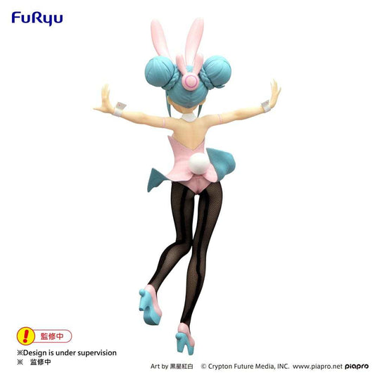 Hatsune Miku BiCute Bunnies PVC Statue Wink Pearl Pink Color Ver. 30 cm