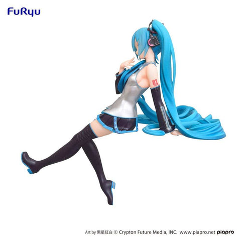 Hatsune Miku Noodle Stopper PVC Statue Kuroboshi Kouhaku Ver. (re-run) 14 cm