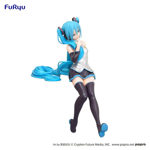 Hatsune Miku Noodle Stopper PVC Statue Kuroboshi Kouhaku Ver. (re-run) 14 cm