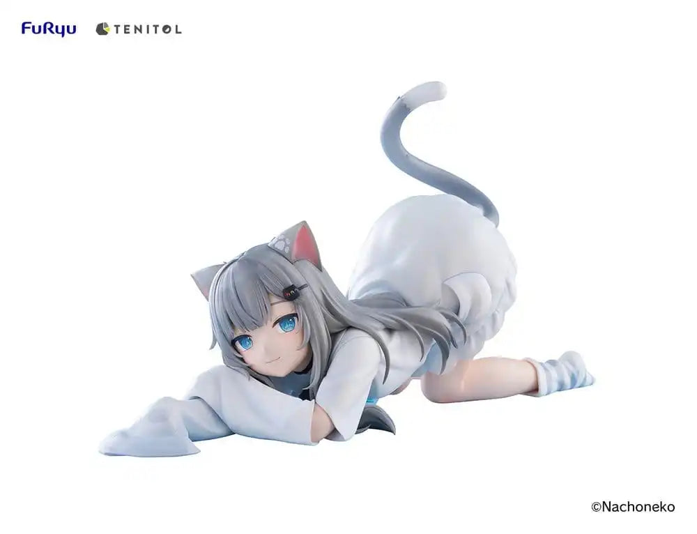 Virtual Youtuber Tenitol Big Noodle Stopper PVC Figur Nachoneko 18 cm