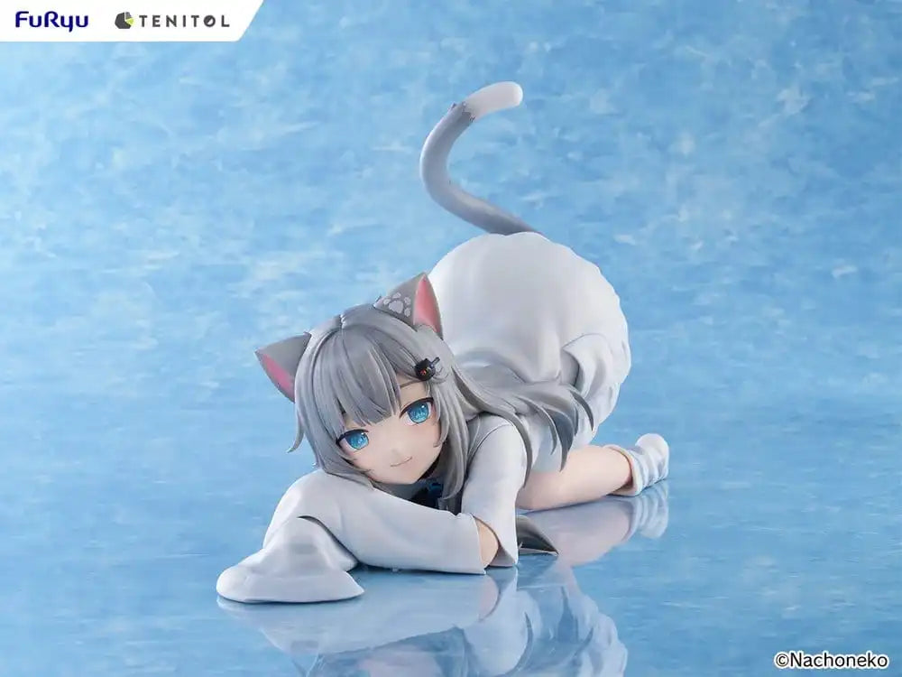 Virtual Youtuber Tenitol Big Noodle Stopper PVC Figur Nachoneko 18 cm