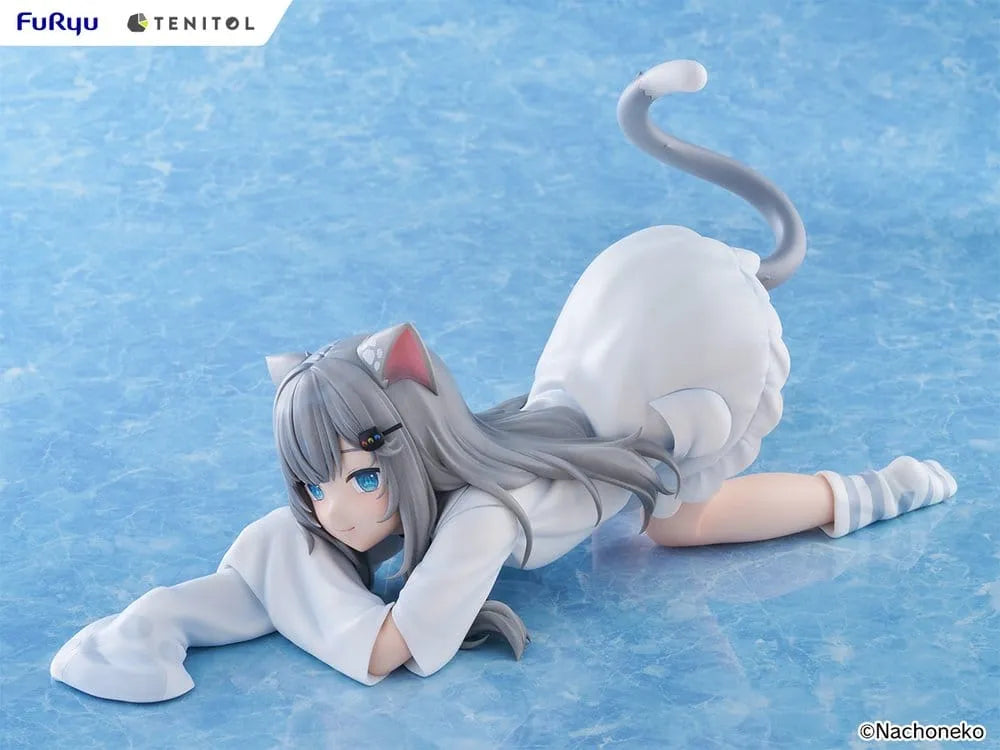 Virtual Youtuber Tenitol Big Noodle Stopper PVC Figur Nachoneko 18 cm
