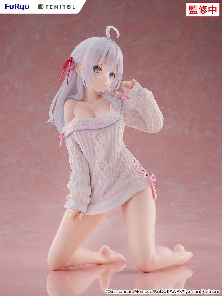 Alya Sometimes Hides Her Feelings in Russian Noodle Stopper PVC Figure Knit Ver. 26 cm