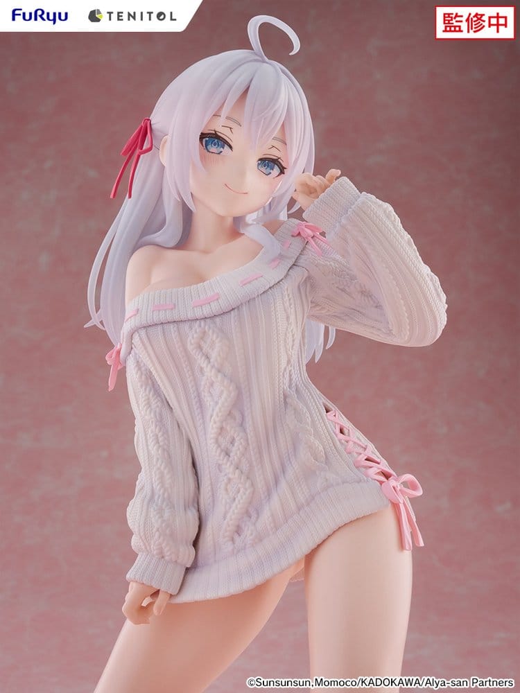 Alya Sometimes Hides Her Feelings in Russian Noodle Stopper PVC Figure Knit Ver. 26 cm