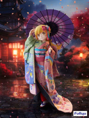 Monogatari PVC Statue 1/4 Shinobu Oshino Japanese Doll 42 cm