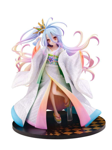 No Game no Life PVC Statue 1/7 Shiro -Shiromuku- 23 cm