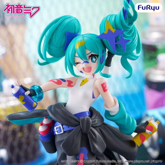 Hatsune Miku Muchute PVC Statue Paint Girl Another Color Ver. 23 cm