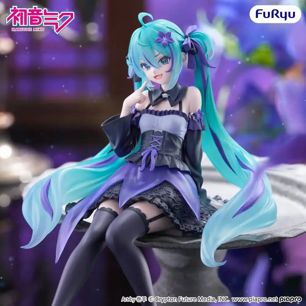 Hatsune Miku Noodle Stopper PVC Figur Flower Fairy Bellflower 14 cm