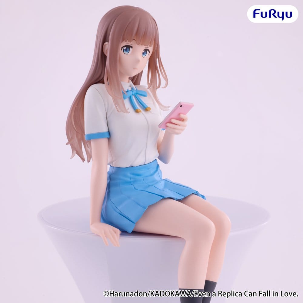 Even a Replica Can Fall in Love Noodle Stopper PVC Figur Sunao Aikawa 14 cm