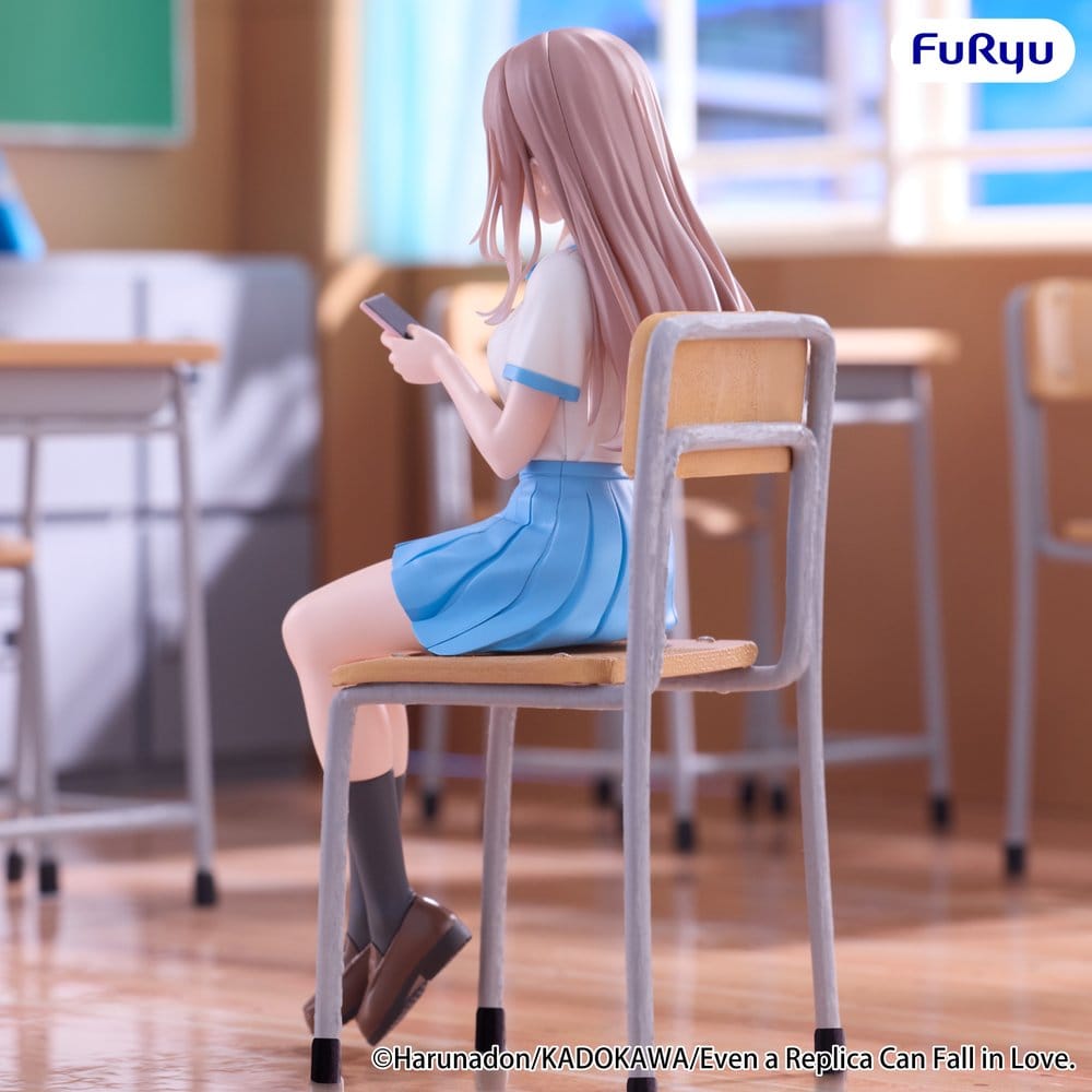 Even a Replica Can Fall in Love Noodle Stopper PVC Figur Sunao Aikawa 14 cm