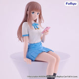 Even a Replica Can Fall in Love Noodle Stopper PVC Figur Sunao Aikawa 14 cm