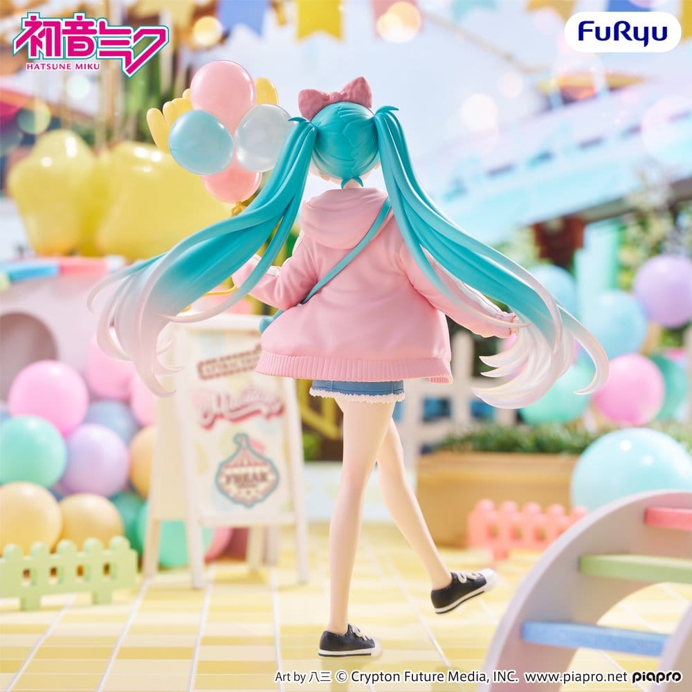 Hatsune Miku Muchute PVC Figur Theme Park Date Version 19 cm