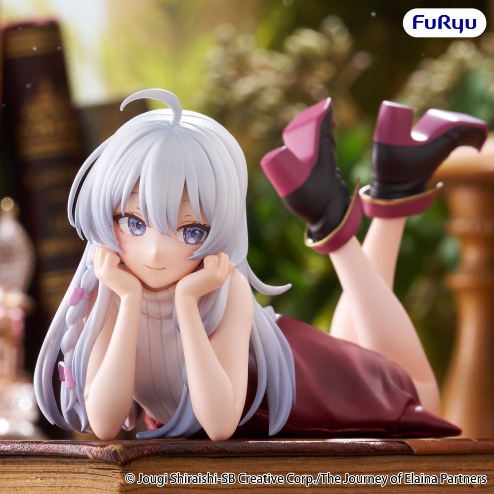 The Journey of Elaina Noodle Stopper PVC Figur Elaina Lying Down Ver. 11 cm