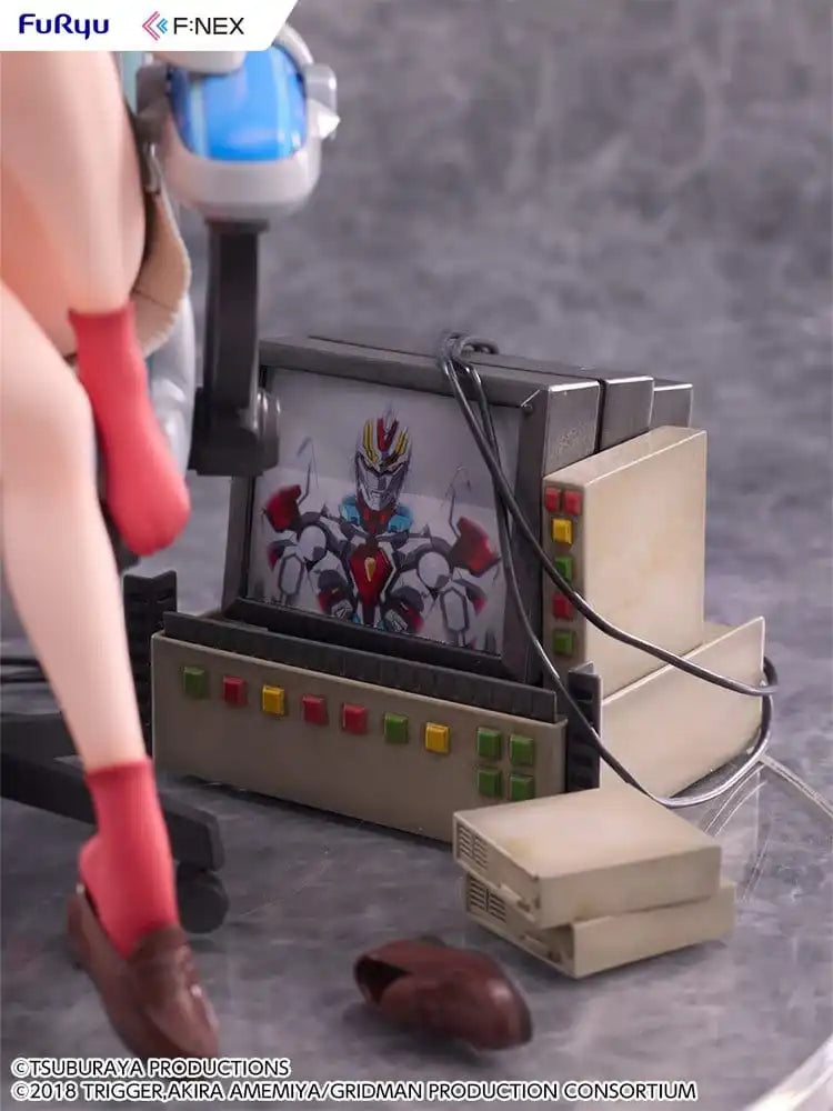 SSSS. Gridman Universe F:NEX PVC Statue Rikka Takarada Gaming Chair Ver. 19 cm
