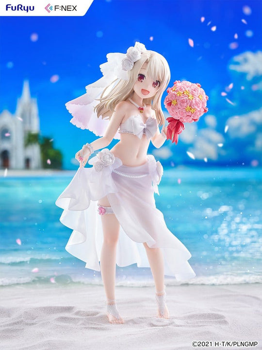 Fate/kaleid liner Prisma Illya: Licht - The Nameless Girl F:NEX PVC Figur 1/7 Illyasviel von Einzbern Wedding Swimsuit Ver. 21 cm