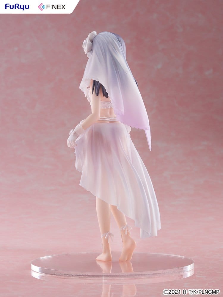 Fate/kaleid liner Prisma Illya: Licht - The Nameless Girl F:NEX PVC Figur 1/7 Miyu Edelfelt Wedding Swimsuit Ver. 21 cm