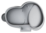 Peanuts Silikon-Backform Snoopy grau