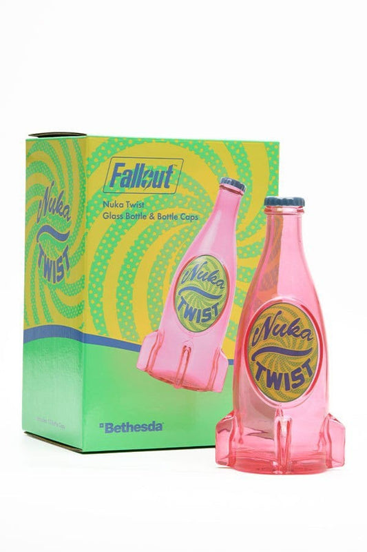Fallout Bottle Series Replik Glass Bottle & Cap Nuka Twist