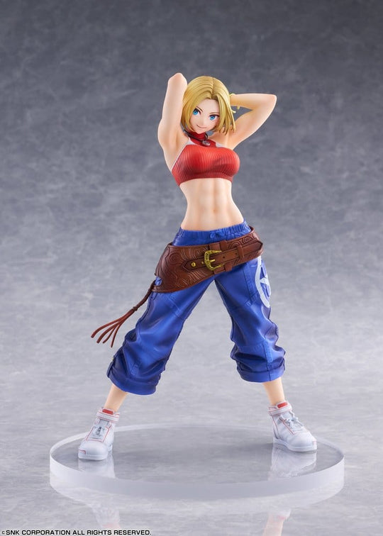 Fighting Girls Collection The King of Fighters XV PVC Figur 1/7 Blue Mary 26 cm