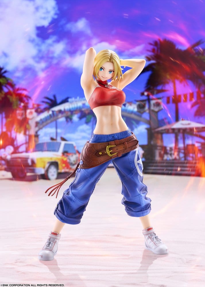 Fighting Girls Collection The King of Fighters XV PVC Figur 1/7 Blue Mary 26 cm