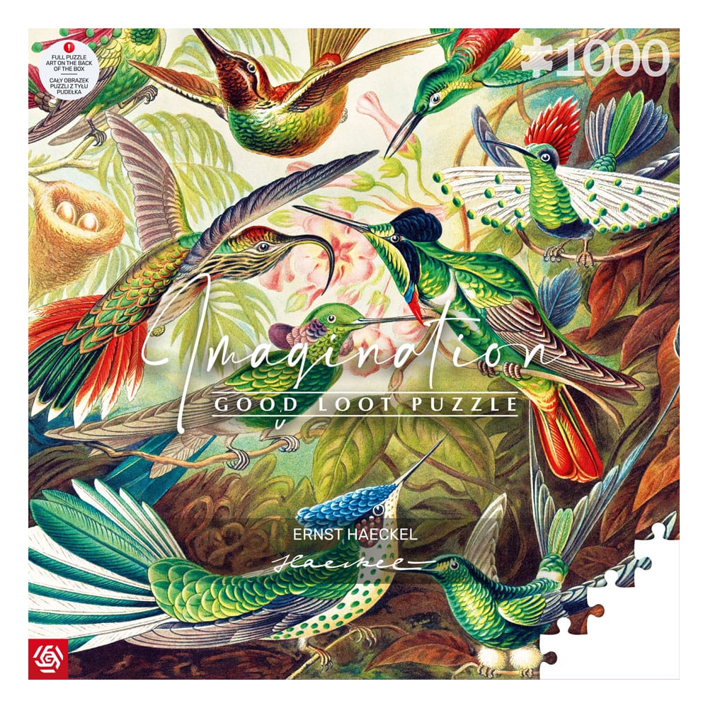 Ernst Haeckel Imagination Puzzle Hummingbirds/Kolibry (1000 Teile)